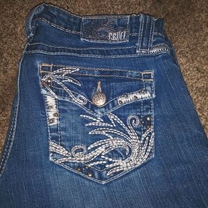 EUC Cruel jeans 5L 33" inseam biker jeans